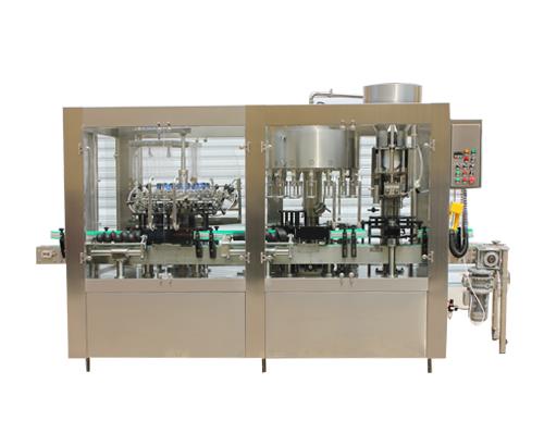 沖瓶灌裝封口一體機